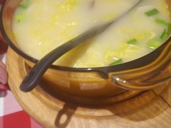 鸡汤小白菜炖豆腐-西贝(吴江路湟普汇店)