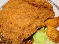 吉列猪扒炸生蚝日式咖喱饭-深仔记茶餐厅(亚士厘道店)