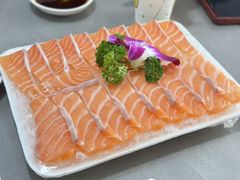 三文鱼生-官塘原味鱼生·潮菜大排档(潮州总店)