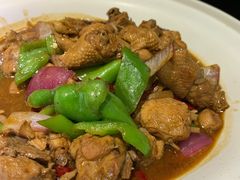 辣炒本地小公鸡-吕氏疙瘩汤·私家菜馆(慈云寺店)