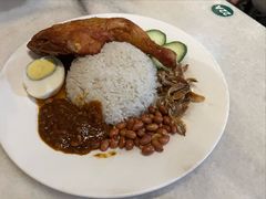 炸鸡腿椰浆饭-何九海南茶店(鬼仔巷店)