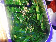 烤韭菜-三个蒙古大叔羊肉串(大宁店)