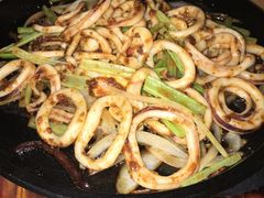 铁板鱿鱼-鹦鹉小厨味道餐厅(山大南路店)