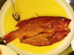 鸡油蒸风干东星斑-甄御•海鲜新青岛菜(麦岛店)