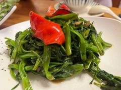 马拉盏炒通心菜-泰堤坊(淡水体育馆店)