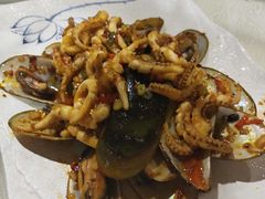 九层塔辣膏青口贝-渔太泰漓江小馆·广西融合菜(西街店)