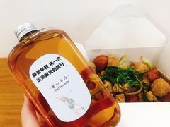 自制冬瓜茶-呷贺盐酥鸡(抄纸巷店)
