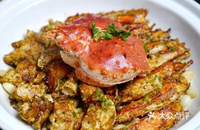 Baked Alaska King Crab