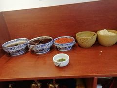 自助调料区-岳记兴隆·青城腊排铜火锅(融创店)