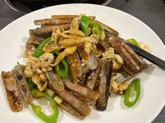 豉椒炒圣子-飞尝蚝·顺德菜·鱼生(顺德总店)