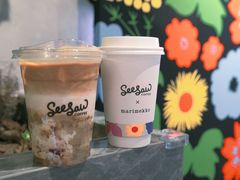 山茶桃胶拿铁-Seesaw Coffee(88铜仁路店)