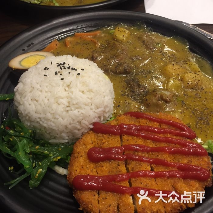 猪排咖喱牛肉饭