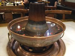 泉水清汤锅-京门老爆三·铜锅涮肉 爆肚(望京店)