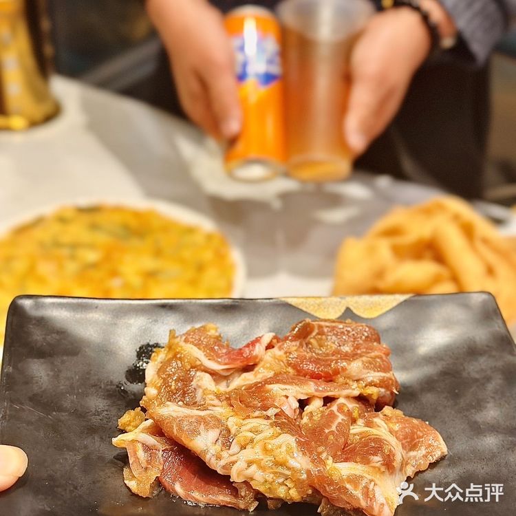  介家朝鲜族烤肉也太好吃了叭，香！