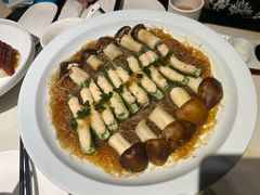 鲜虾酿秋葵-京味斋·北京烤鸭(北京南站洋桥店)