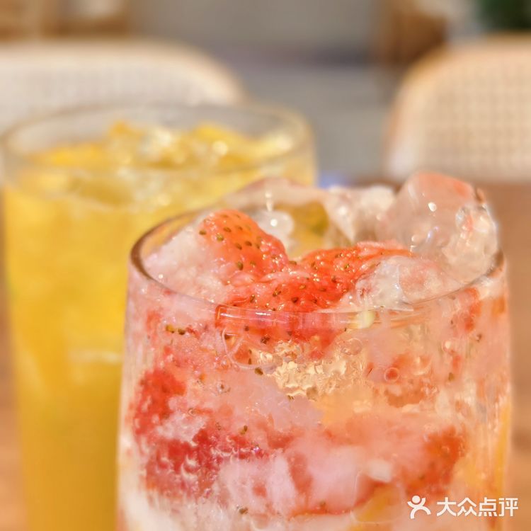 甜蜜时光饮品配dessert