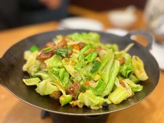 干锅圆白菜-小土豆北方菜馆(方庄店)