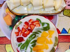 士多啤梨芒果绿茶拉面-甜心妈妈·榴莲星级糖水(北京路总店)