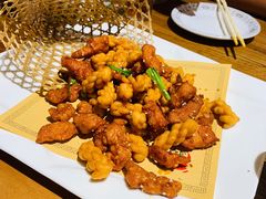 -东来菜馆•手抓海鲜家常菜•海鲜锅贴(鸽子窝店)
