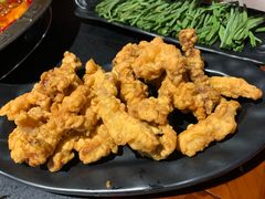 现炸酥肉-莽子老火锅(大坪店)