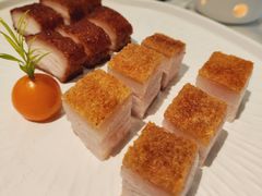 脆皮叉烧拼化皮烧肉-顺德渔村(华侨城店)