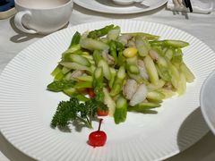芦笋白果蟹钳肉-绿雅酒家(江西中路店)