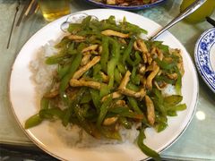 尖椒肉丝盖饭-右安门拉面