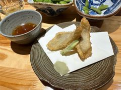 喉黑鱼天妇罗-镹·鱼料理  国产鱼使用店