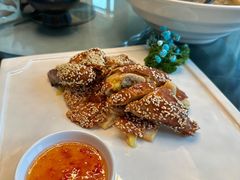 脆皮稻香芝麻鸡-英冠索菲特酒店·萧湘阁中餐厅