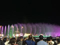 -大连星海广场音乐喷泉