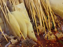 -拈签一笑黄牛肉辣卤串串