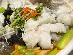 鲜花椒起片蒸海鲈鱼-胡记饭店(保工街店)