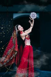 -后宫·古装汉服京剧儿童亲子全家福摄影