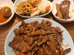 猪肝大肠拌面-兰溪十八浇(天一店)