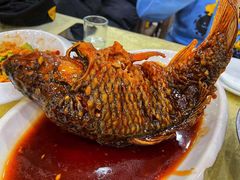 罾蹦鲤鱼-奥华餐厅·老张记(台基厂店)