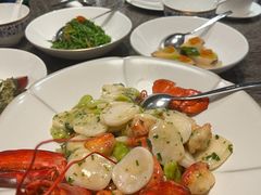荠菜年糕烧波士顿龙虾-Yan Ting 宴庭中餐厅(上海静安瑞吉酒店)