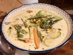 奶油蔬菜深海磷虾汤-salée