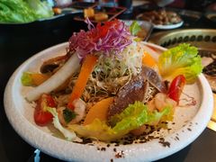 牛舌虾仁色拉-谷牛和牛烤肉(漕河泾印象城店)