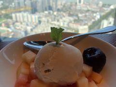 陈醋黑樱桃冰淇淋-镇江苏宁万豪酒店-苏筵中餐厅