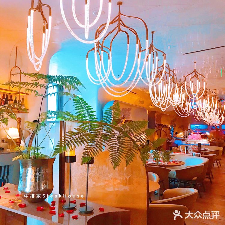 深圳必打卡牛排家steakhouse黑珍珠浪漫西餐厅