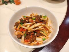 白菜杆炒牛肉-竹山里(锁石路店)