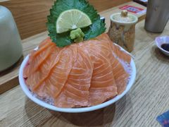 三文鱼刺身-岚山日式料理(郴州友阿国际广场店)