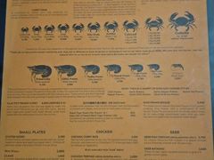 菜单-Ministry of Crab(科伦坡店)