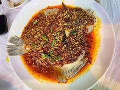 香辣比目鱼-日照大牌檔•小船海鲜(万平口店)