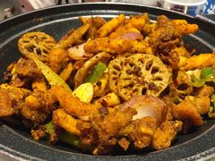 干锅牛蛙-渝蛙馆(新百店)