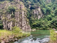 -楠溪江石桅岩