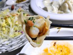 猪肉韭菜虾仁扇贝饺子-海知道大连海鲜水饺(南山大冲店)