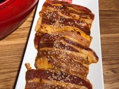 招牌黑猪五花肉-么肆烤肉(汉街形象店)