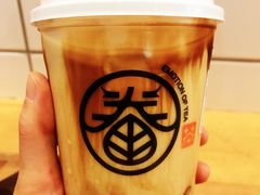 黑糖红茶小丸子-眷茶(大卫城10楼店)