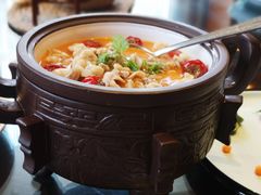 酸汤牛蛙煲-云山九里度假酒店蝶庐阁中餐厅